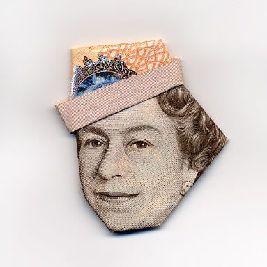 Оригами из денег :)